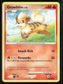 Growlithe 108/147 Common Supreme Victors Pokemon Lightly Played - Image 1