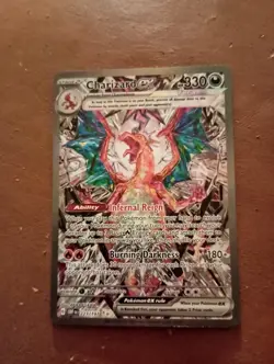 2023 Pokemon Obsidian Flames Charizard ex Special Illustration Rare #223/197 NM - Image 1