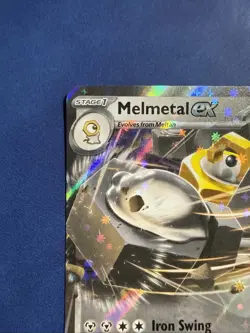 Melmetal ex 105/142 Double Rare Stellar Crown Pokemon Near Mint - Image 2