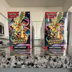 Pokemon TCG Mega Evolution Ascended Heroes Booster Bundle Box Lot of 10 - Image 1