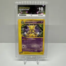 Pokemon Alakazam ACE 10 2002 Expedition Gem Mint #33 - Image 1