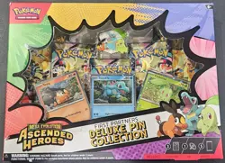 Pokemon Ascended Heroes First Partner Deluxe Pin Collection Sealed New - Image 1