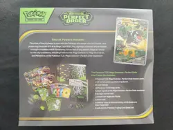 Pokemon - Perfect Order - ETB - Sealed - ME3 TCG - Aussie Seller - Image 5