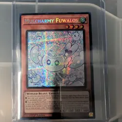 YUGIOH: 1x Mulcharmy Fuwalos MP25-EN102 Prismatic Secret Rare 2025 Mega-Pack - Image 1