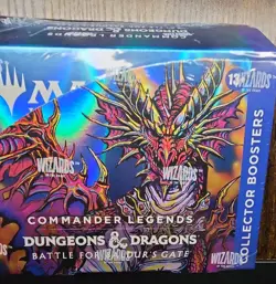 Magic: The Gathering Commander Legends - Battle of Baldur's Gate Collector... 195166181714 - Image 1