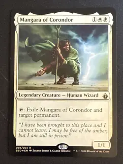 1x Foil Mangara of Corondor (098) Battlebond LP MTG Magic the Gathering x1 MKE - Image 1
