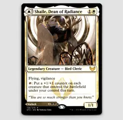 Shaile, Dean of Radiance // Embrose, Dean of Shadow - STX #158 Rare - NM Strixha - Image 1