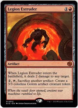 MTG Outlaws of Thunder Junction Legion Extruder BIG Score (Mythic) - Image 1