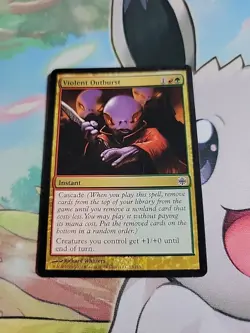 MTG Violent Outburst Alara Reborn 63/145 Regular Common J1 - Image 1