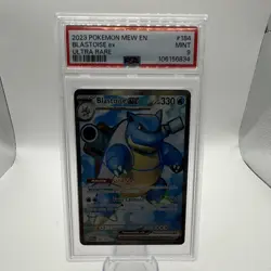 The Pokemon Company Pokemon TCG Blastoise ex Ultra Rare Holo 184/165 PSA 9 330 … - Image 1