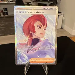 Team Rockets Ariana 237/182 SPECIAL ILLUSTRATION RARE Pokemon Destined Rivals NM - Image 1