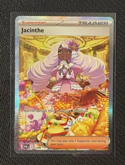 JACINTHE 122/088 HOLO SPECIAL ILLUSTRATION RARE PERFECT ORDER POKEMON NM - Image 1