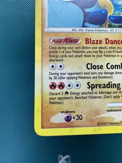 Pokemon TCG Infernape 3/100 Stormfront Holo LP+ - Image 4