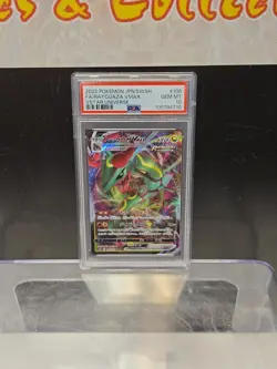 2022 POKEMON JPN SWORD & SHIELD VSTAR UNIVERSE FULL ART/RAYQUAZA VMAX PSA 10 - Image 3