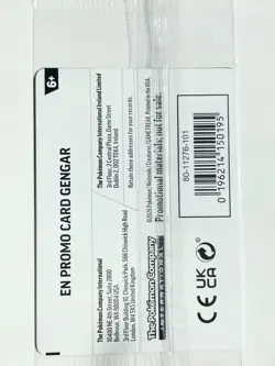 Gengar 050/088 Holo Pokemon Perfect Order GameStop Promo Sealed NM - Image 2