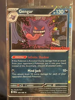 Gengar 050/088 Holo Pokemon Perfect Order GameStop Promo Sealed NM - Image 3