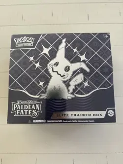 Pokemon TCG Scarlet & Violet Paldean Fates ETB Mimikyu SEALED - Image 1