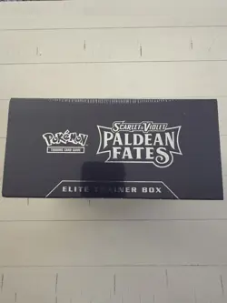 Pokemon TCG Scarlet & Violet Paldean Fates ETB Mimikyu SEALED - Image 3