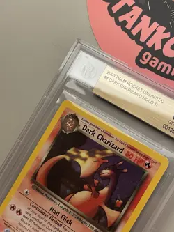 Pokemon Dark Charizard Holo 4/82 Team Rocket BGS 9.5 Mint! REGRADE! Check Pics - Image 2