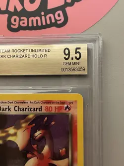 Pokemon Dark Charizard Holo 4/82 Team Rocket BGS 9.5 Mint! REGRADE! Check Pics - Image 4