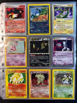 Lot of 135 ALL HOLO Vintage Pokemon Card Binder Collection - Image 2