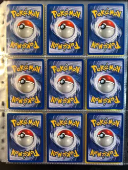 Lot of 135 ALL HOLO Vintage Pokemon Card Binder Collection - Image 3