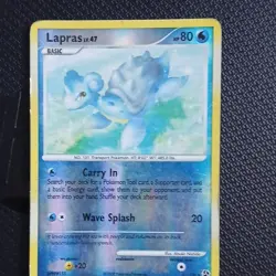 Lapras 21/106 Great Encounters Reverse Holo Rare Pokemon TCG - Image 1