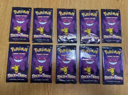 Pokemon Trick or Trade TCG Halloween 10 Pack bundle Lot Of 10 Packs 2022 - Image 1