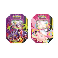 Pokemon TCG - Mega Moonlit Tins - Mega Gengar & Clefable - Presale 5/6/26 - Image 1