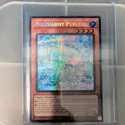 YUGIOH: 1x Mulcharmy Purulia MP25-EN085 Prismatic Secret Rare 2025 Mega-Pack - Image 1