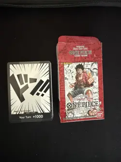 One Piece ST-01 1st EDITION Super Prerelease Starter Deck Straw Hat Crew OPEN - Image 1