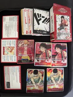One Piece ST-01 1st EDITION Super Prerelease Starter Deck Straw Hat Crew OPEN - Image 2