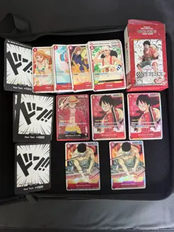 One Piece ST-01 1st EDITION Super Prerelease Starter Deck Straw Hat Crew OPEN - Image 3
