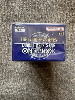 One Piece TCG Double Pack Set 9 The Azure Sea's Seven Factory Sealed - Image 5