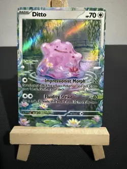 Ditto Pokemon Card Display Art Card - Image 1