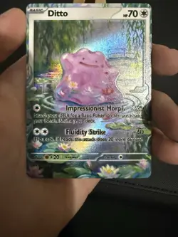 Ditto Pokemon Card Display Art Card - Image 2