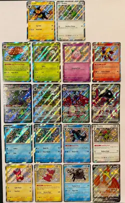 POKEMON English Lot 18 Cards Paldean Fates Shiny Charizard Near Mint/Better PSA - Image 1