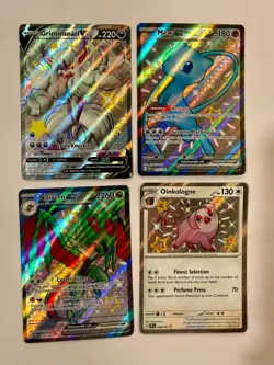 POKEMON English Lot 17 Cards Paldean Fates Shiny Mew and More Near Mint/Better - Image 2