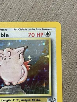 Pokemon TCG Clefable Jungle 1/64 Holo Unlimited Holo Rare NM- Wotc Vtg Card ! - Image 5