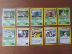 Pokemon Gym Heroes - Job lot of 10 Erika cards - Image 1
