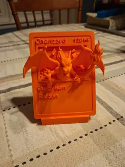 Pokemon 3D Printed Card - CHARIZARD - Image 1