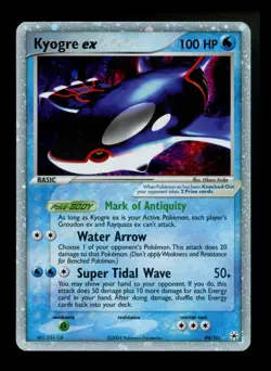 Kyogre ex 94/101 EX Hidden Legends 2004 Holo Rare Pokemon Card TCG - Image 1