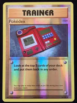 Pokemon Card Pokedex 82/108 Trainer XY Evolutions Reverse Holo LP - Image 1