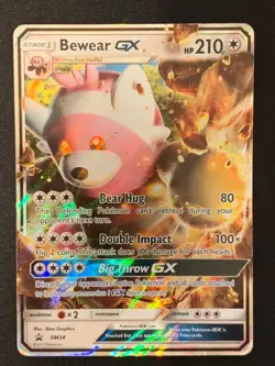 Bewear GX - SM34 - Holo - Black Star Promo - Sun and Moon - Pokemon Card - MP - Image 1