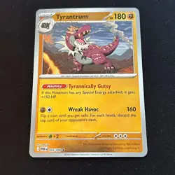 Tyrantrum 045/088 Reverse Holo - Me03: Perfect Order Pokemon Card TGC - Image 1