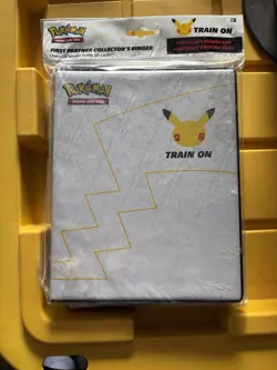 Pokemon First Partner Collector's Binder 30 Card Oversized Pikachu Promo - Image 1