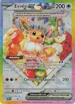 Eevee ex Holo Promo SV: Scarlet & Violet Promo Cards 174 NM - Image 1