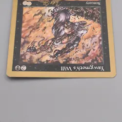 MTG Magic the Gathering Yawgmoth's Will 171/350 Gold Frame NM 1997 English s727 - Image 3