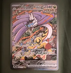 Pokemon TCG Raging Bolt ex 166/131 SIR Holo SV Prismatic Evolutions EN - Image 1