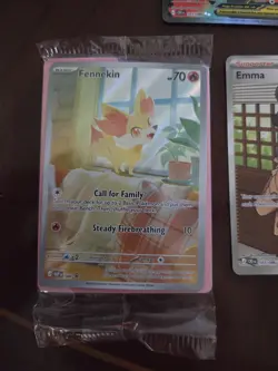 Pokemon Chaos Rising Lot Ampharos Metang Emma Mega Floette ex Fennekin Promo x2 - Image 2